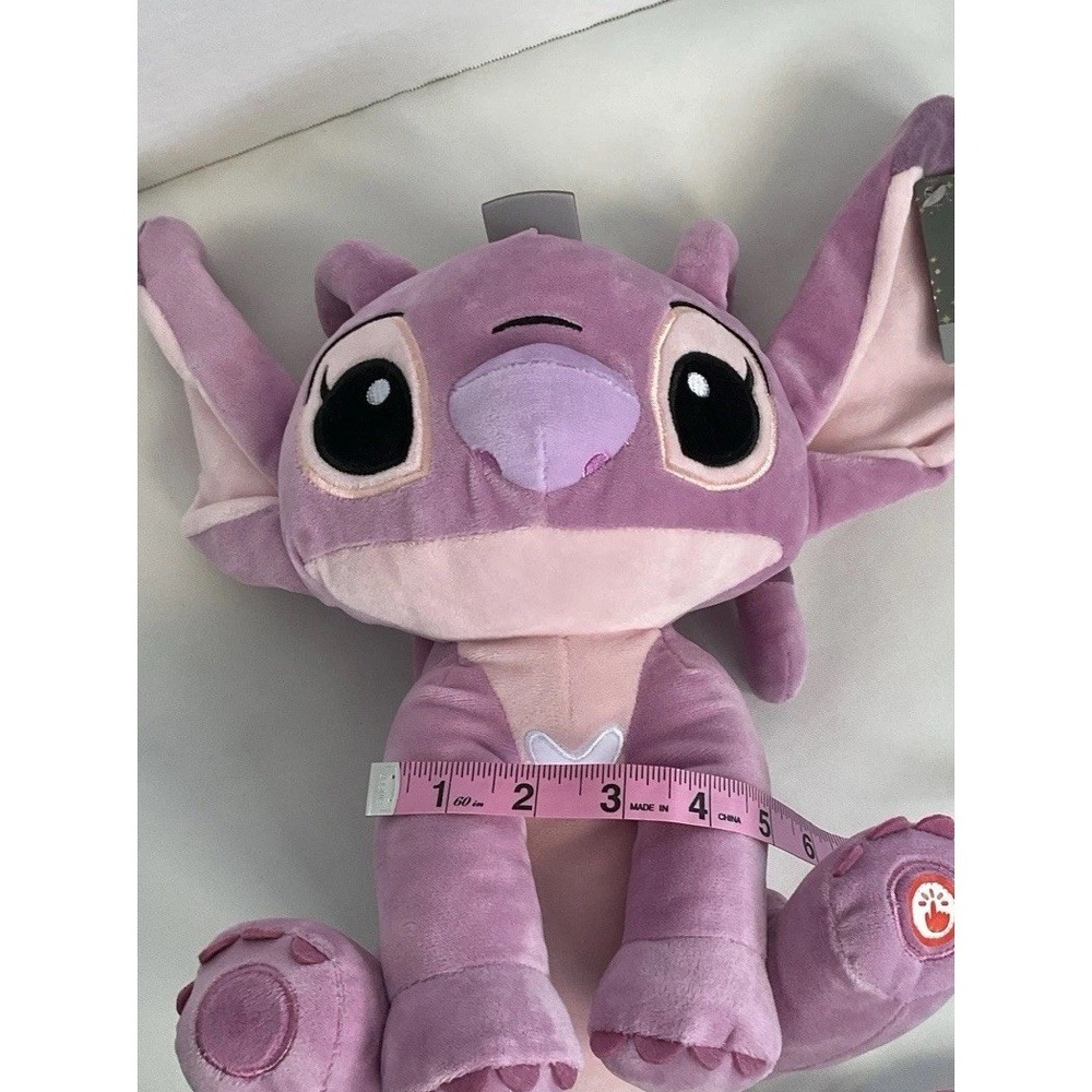 Disney Store Lilo & Stitch Angel 13" Plush Stuffed Pink  Purple‎ Alíen - Picture 4 of 6